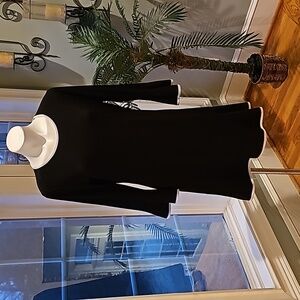 Michael Kors bell sleeve black dress